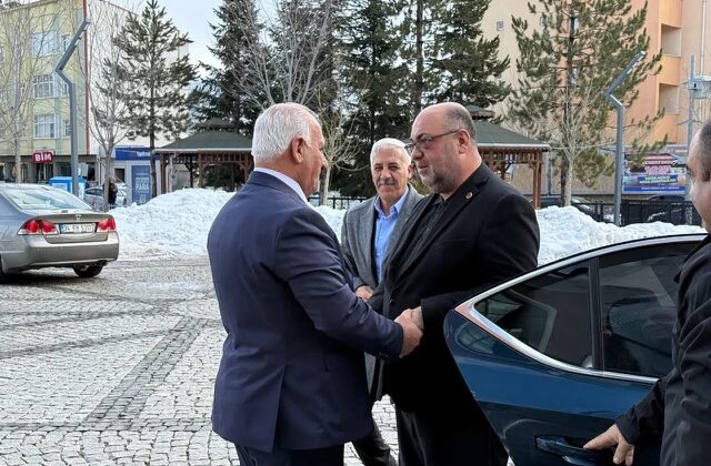 Başkan Akpınar’dan Göksun’a Ziyaret