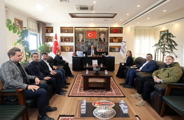 Jeoloji Mühendisleri Odası’ndan Dulkadiroğlu Belediyesi’ne Ziyaret