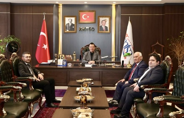 Göksun ve Çağlayancerit Belediye Başkanlarından KMTSO’ya Ziyaret