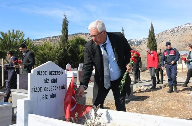 Başkan İkizer’den Deprem Şehitlerine Vefa Ziyareti