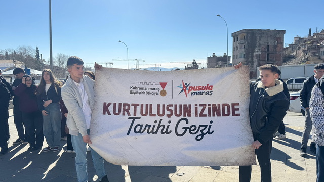 Gençler Kahramanmaraş’ın Kurtuluş İzlerini Adım Adım Keşfetti