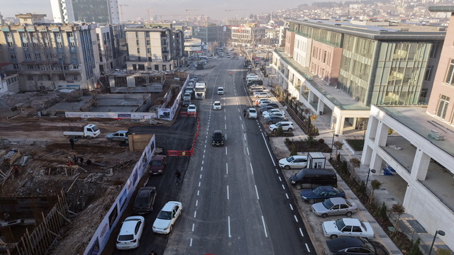 Şehrin Yolları Bir Bir Yenileniyor