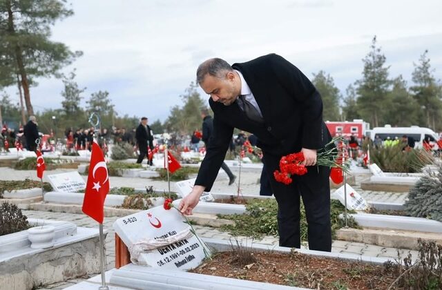 Asrın Felaketinin 3. Yılında Deprem Şehitleri Kapıçam’da Anıldı
