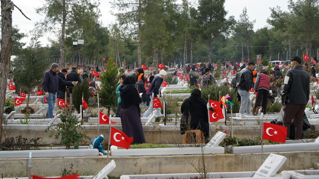 Asrın Felaketinin Üçüncü Yılında Deprem Şehitliğinde Vefa Nöbeti