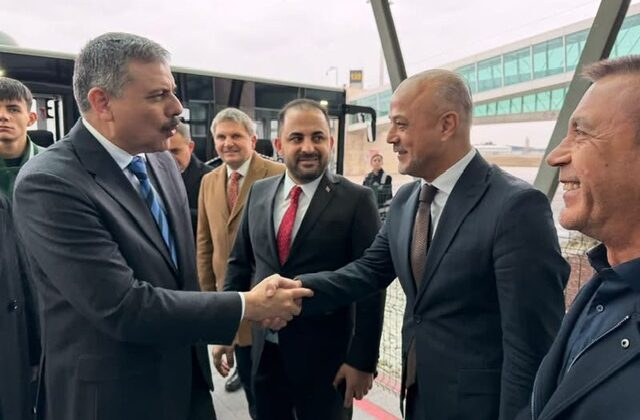 Başkan Kıraç, Yeni İçişleri Bakanı Mustafa Çiftçi’yi Ankara’da Karşıladı