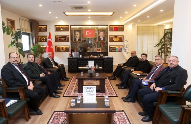 Defterdarlık Heyetinden Nezaket Buluşması