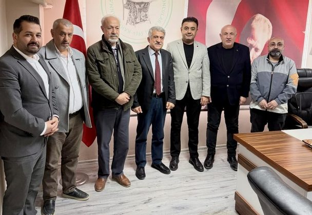 Kahramanmaraş Terziler ve Konfeksiyoncular Esnaf ve Sanatkarlar Odası’na hayırlı olsun ziyaretleri devam ediyor