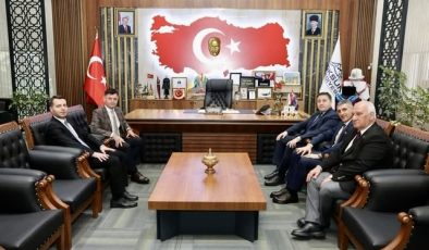 Selim Cüce: İl Müdürlerimizi Belediyemizde Ağırladık