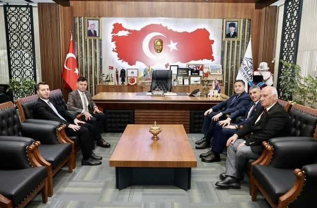 Selim Cüce: İl Müdürlerimizi Belediyemizde Ağırladık