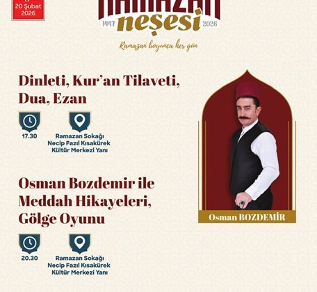 Ramazan Sokağı’nda Geleneksel Eğlence ve Maneviyat Bir Arada