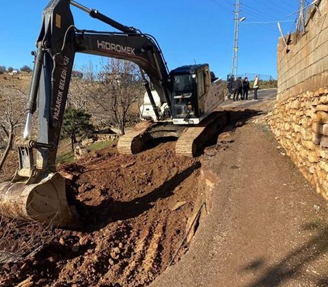Yağmur Sonrası Heyelan: Yol Kısa Sürede Onarıldı