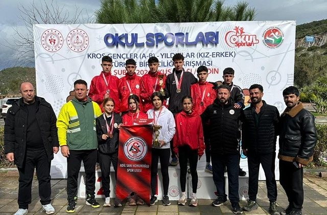 ADİL SANİ KONUKOĞLU SPOR LİSESİ SPORCULARINDAN ÜÇ TÜRKİYE ŞAMPİYONLUĞU