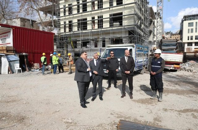 Kahramanmaraş Valiliği Yeni Hizmet Binasında Çalışmalar Sürüyor