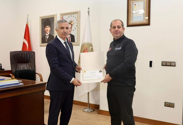 AFAD İl Müdürü Tayfun Temur,  Yeni Göreve Atandı