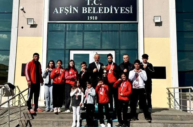 Afşin Gazi Spor Kulübü Sporcularından Büyük Başarı