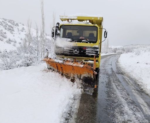 İlçelerde Kar Temizliği İçin Büyükşehir Sahada