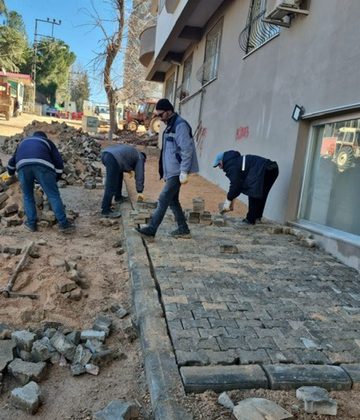 Başkan Haydar İkizer: “Yol ve Kaldırımlarda Çalışmalarımız Aralıksız Sürüyor”