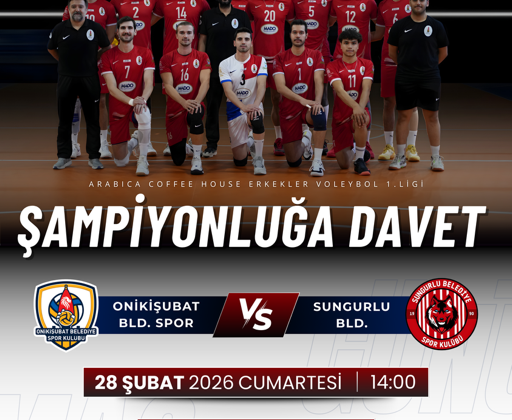 Onikişubat Belediyespor şampiyonluk maçına çıkıyor! Tüm şehir bu tarihi ana davetli