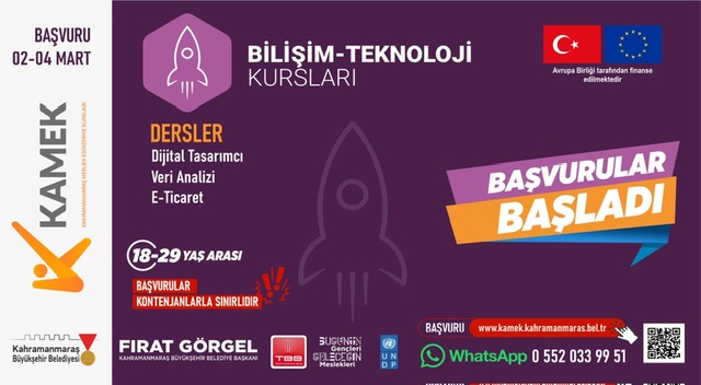 KAMEK’te Bahar Dönemi Başlıyor!