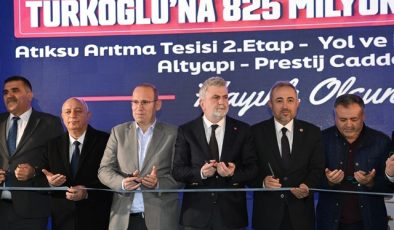 Büyükşehir’in Türkoğlu’ndaki 825 Milyonluk Dev Yatırımlarının Açılışı Gerçekleştirildi