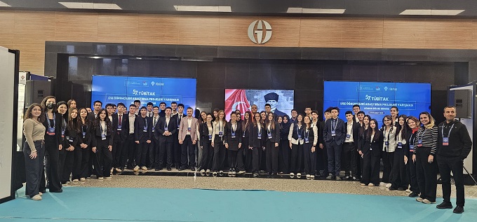SANKO OKULLARI TÜBİTAK BÖLGE FİNALLERİNDE BEŞ BİRİNCİLİK KAZANDI