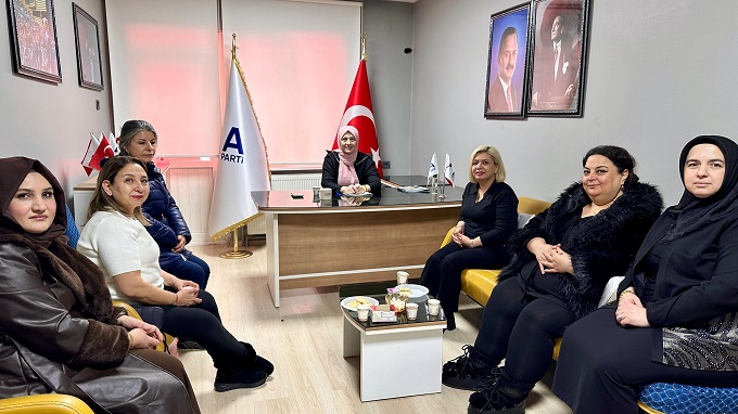 KAGİD’den Anahtar Parti’ye Ziyaret: Kadınların Siyasette Güçlü Temsili Konuşuldu