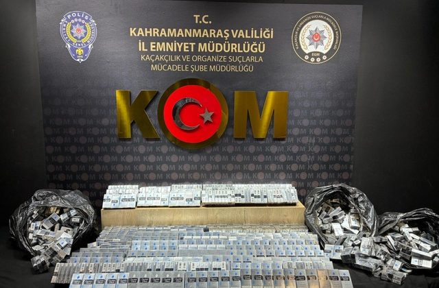 Kahramanmaraş’ta Kaçakçılık ve Narkotik operasyonu: 4 tutuklama