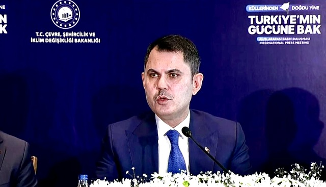 Bakan Kurum: Deprem Bölgesinde Bir Avrupa Ülkesi Büyüklüğünde İnşa Gerçekleştirdik