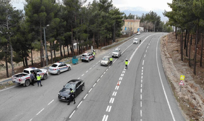 Kahramanmaraş’ta Bir Haftada 25 Bin 216 Araç Denetlendi