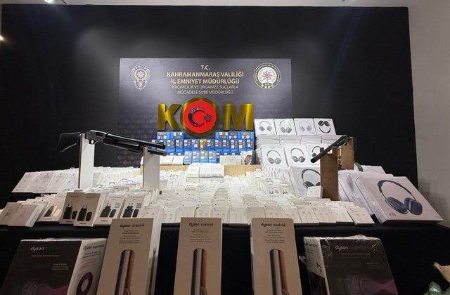 Kahramanmaraş’ta Narkotik ve Kaçakçılık Operasyonu: Çok Sayıda Kaçak Ürün Ele Geçirildi