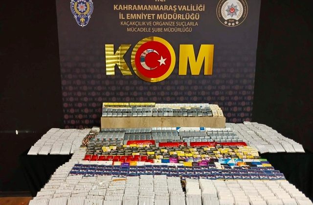 Kahramanmaraş’ta uyuşturucu ve kaçakçılık operasyonu: 2 tutuklama