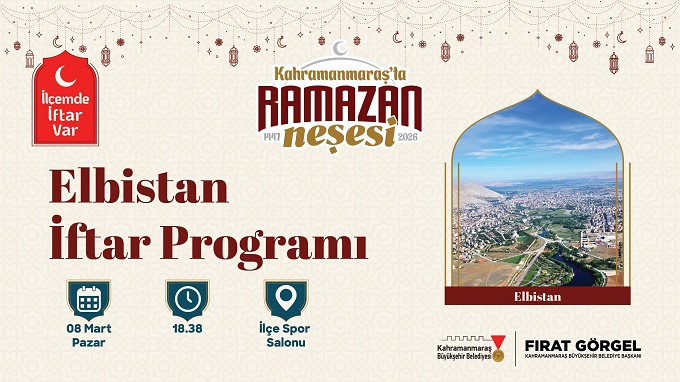 Büyükşehir’in Gönül Sofrası 8 Mart’ta Elbistan’da Kurulacak