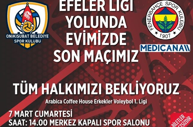 Filenin Aslanları, Efeler Ligi yolunda son kez taraftarı karşısına çıkıyor