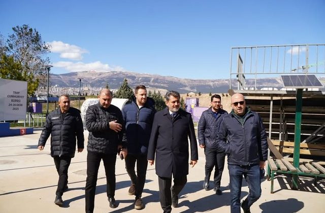 Milletvekili Debgici Trap–Skeet Atış Alanında İncelemelerde Bulundu