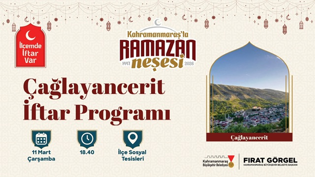 Çağlayancerit’te Gönüller Aynı Sofrada Buluşacak