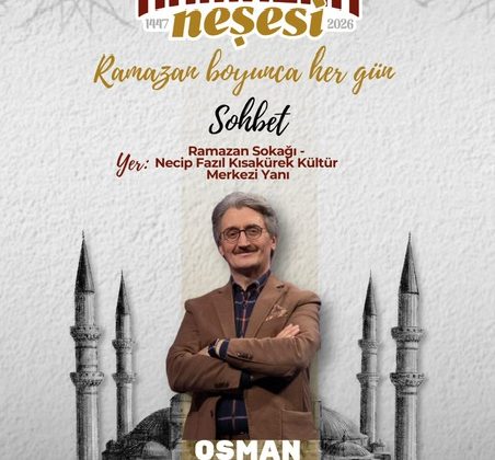 Osman Egin, Ramazan Sokağı’nda Gönüllere Seslenecek