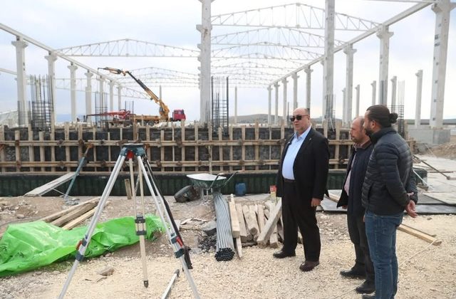 Dulkadiroğlu’nda Lezita Yatırımı Yükseliyor: Başkan Akpınar İnşaat Sahasını İnceledi