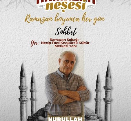 Usta Yazar Genç, Ramazan SohbetlerindeSevenleriyle Buluşacak