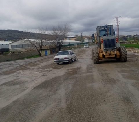 Pazarcık’ta Bayramda Yol Mesaisi