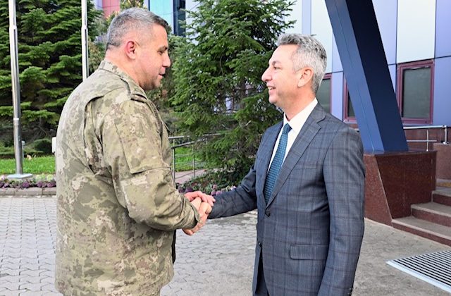 Tuğgeneral Mahmut Sert’ten KSÜ Rektörü Okumuş’a Ziyaret
