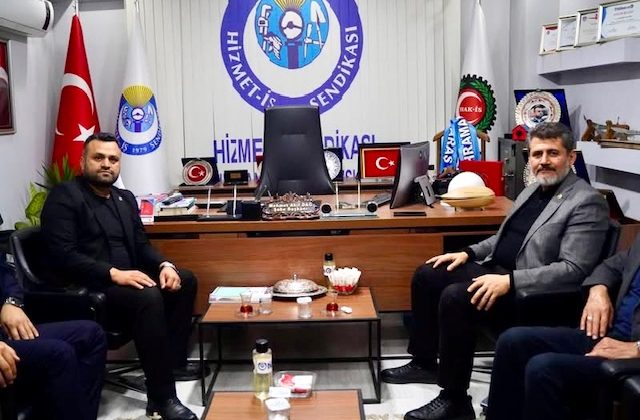 AK Parti Milletvekili Debgici’den HAK-İŞ’e Ziyaret