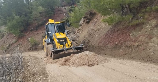 Budaklı Mahallesi’nde Stabilize Yol Çalışmaları Sürüyor