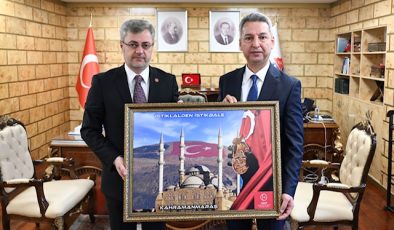 MHP İl Başkanı Metehan’dan KSÜ Rektörü Okumuş’a Ziyaret