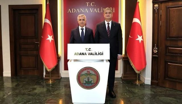 Vali Ünlüer’den Adana’ya Nezaket Ziyareti