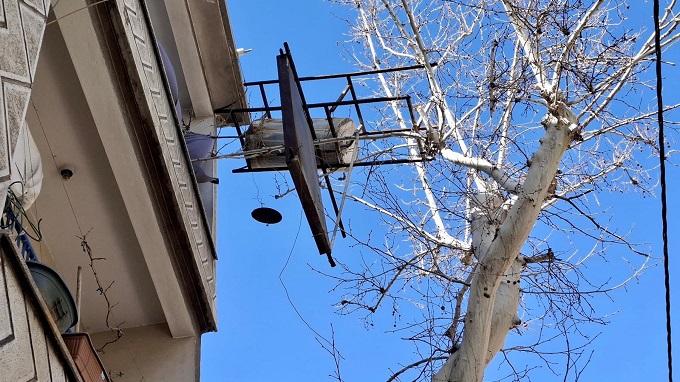 Kahramanmaraş’ta şiddetli rüzgar