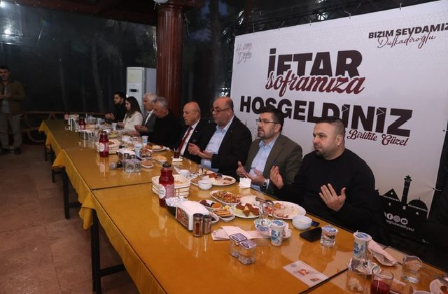 BAŞKAN AKPINAR, AMATÖR SPOR KULÜPLERİ FEDERASYONU (ASKF) İLE İFTAR SOFRASINDA BİR ARAYA GELDİ