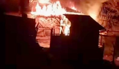 Kahramanmaraş’ta yaşlı kadın yangında hayatını kaybetti