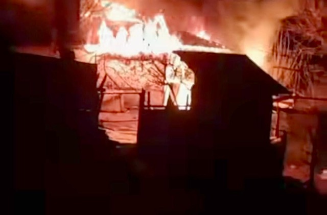 Kahramanmaraş’ta yaşlı kadın yangında hayatını kaybetti