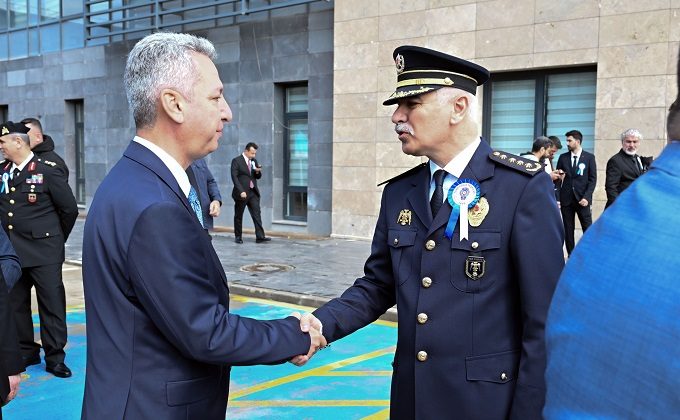 Rektör Okumuş Polis Teşkilatı’nın 181. Kuruluş Yıl Dönümü Törenine Katıldı