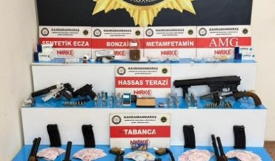 Kahramanmaraş’ta Zehir Tacirlerine Büyük Darbe: